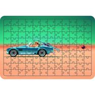 Güven Serigrafi Sörfcü Kız Yolda 108 Parça Ahşap Çocuk Puzzle Yapboz