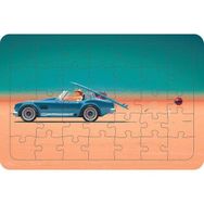 Güven Serigrafi Sörfcü Kız Yolda 35 Parça Ahşap Çocuk Puzzle Yapboz