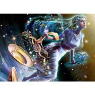 Güven Serigrafi Terazi Libra Burç 1000 Parça Ahşap Puzzle