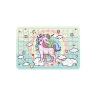 Güven Serigrafi Unicorn Model5 108 Parça Ahşap Çocuk Puzzle Yapboz