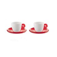 Guzzini Kırmızı 2'li Espresso Fincanı