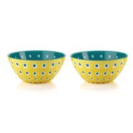 Guzzini Le Murrıne Sarı Mavi 12 cm 2'li Kase