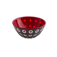 Guzzini Le Murrine Siyah Kırmızı 25 cm Kase
