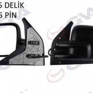 Gva 1075507 Transporter T4 96 Elektrikli Isıtmalı Asferik Sol Dış Dikiz Aynası