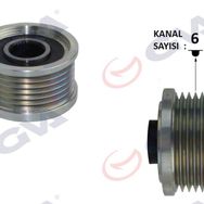 Gva 2829110 Doblo Alternatör Kasnağı
