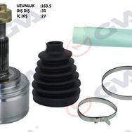 Gva 4419030K Master 3-Movano II 2.3 DCİ 6 Vites 10- 31x27x70 164 mm Dış Ön Aks Kafası