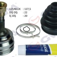 Gva 4426120K Fiat Tempra 1.4İ 92-99 22X20x46.8 cm 127.5 mm Dış Aks Kafası