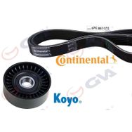 Gva 59A7509 Caddy III 10 Golf V-VI-Plus 07 Passat 05 1.6-2.0 Kütüksüz Alternatör Gergi Kiti