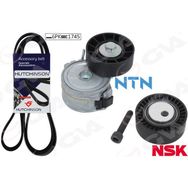 Gva K026PK1708 C5 01-04 -Xantia 99-03 -P206 00 P406 98-04 -P607 2.0 HDİ Kütüklü Alternatör Gergi Kiti