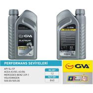 GVA Motor Yağı 20W50 1 Lt Platınum Mineral Apı Sl/cf 20W50 (12 Adet)