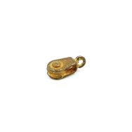 Gvn Art 5734338 Pirinç Gemi Tekli Makara 9.5 mm N:13A Maket