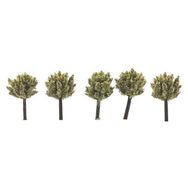 Gvn Art N:T3015E Ağaç 3 cm 5’li Yağ Yeşili Maket