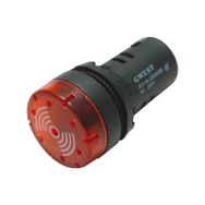 Gwest 22DS-MS 220V 22 mm Sesli Led Flaşör İkazlı Buzzer