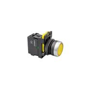 Gwest 6023 Sarı Led 1 NA 24 V AC/DC Işıklı Yaylı Buton