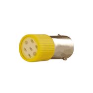 Gwest BA9S 24V-AC-DC Sarı Led Ampul