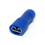 Gwest GFFD-2488 200 Adet 1.5-2.5 mm2 Mavi Tam İzoleli Dişi Faston Tip Kablo Ucu