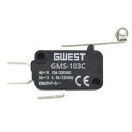Gwest GMS-103C 10A Uzun Kollu Metal Makaralı Mikro Switch