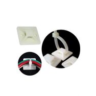 Gwest HW-3A 19x19 mm 100 Adet Beyaz Yapışkanlı Kroşeler