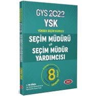 GYS YSK Seçim Müdürü ve Seçim Müdür Yardımcısı 8 Deneme - Data Yayınları