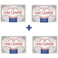 Hacı Şakir 4'lü Doğal Kalıp 600 gr Sabun
