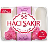 Hacı Şakir 4x70 gr Klasik Çiçek Terapisi Güzellik Sabunu