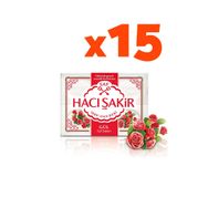 Hacı Şakir Gül 4x150 gr 15'li Kalıp Sabun