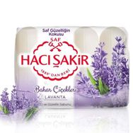 Hacı Şakir Lavantalı 4x70 gr Çoklu Paket Güzellik Sabunu