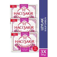 Hacı Şakir Leylak Saf 4'lü 3x150 gr Kalıp Sabun