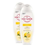 Hacı Şakir Yağlı Saçlar Limon Besleyici 2x500 ml Şampuan