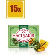 Hacı Şakir Zeytinyağı-Bal 4x600 gr 15'li Kalıp Sabun