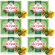 Hacı Şakir Zeytinyağı Bal 6x600 gr Banyo Sabunu