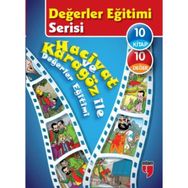 Hacivat ve Karagözle ile Değerler Eğitimi 10 Kitap Takım - Elif Akardaş