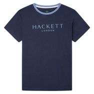 Hackett London HM500797 Heritage Classic Tee Lacivert Erkek T-shirt