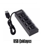 Hadron HD102 4 Port Anahtarlı USB Çoklayıcı