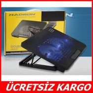 Hadron HD2007 Çift Fanlı Yükseklik Ayarlı Notebook Soğutucu