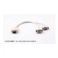 Hadron HD4026-4325 VGA 2'li Çoklayıcı Kablo