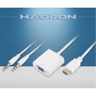 Hadron HD4105/250 HDMI To VGA Çevirici