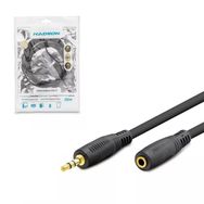 Hadron HDX-1019 3.5 mm Gold Erkek Dişi 3 mt Kulaklık Uzatma Kablosu