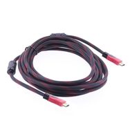 Hadron HDX-2002 5 m 1.4V 3D 4K Gold Örgülü HDMI Kablo