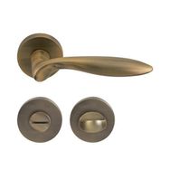 Hafele Balena Wc Antik Bronz Kapı Kolu Seti