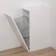 Hafele Boxy 430 cm Parlak Krom Renk Çamaşır Sepeti