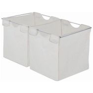 Hafele Flexstore 100 cm Krom Renk Açma Çamaşır Sepeti Rafı