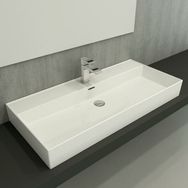 Hafele Freya 100 1004x465 mm Parlak Beyaz Banyo Lavabosu