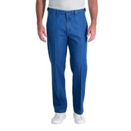 Haggar Lssige Orta Derecede Taşlanmış Erkek Pantolon