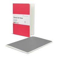 Hahnemühle 125G Gri Pembe Not Defteri