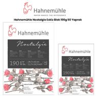 Hahnemühle Nostalgie 190 gr 50 Yaprak Eskiz Blok