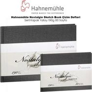Hahnemühle Nostalgie Sketch Book Sert Kapak Yatay 190 gr 80 Yaprak Çizim Defteri