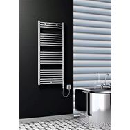 Haiti Düz Krom 300 Watt 400x1200 cm Termostatlı Elektrikli Havlupan