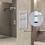 Haiti Elektrikli 300 Watt 500x1000 cm Düz Beyaz Oned On Off Termostatlı Sol Havlupan
