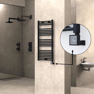 Haiti Elektrikli 300 Watt 500x1100 cm Düz Mat Siyah KTX3 Termostatlı Havlupan